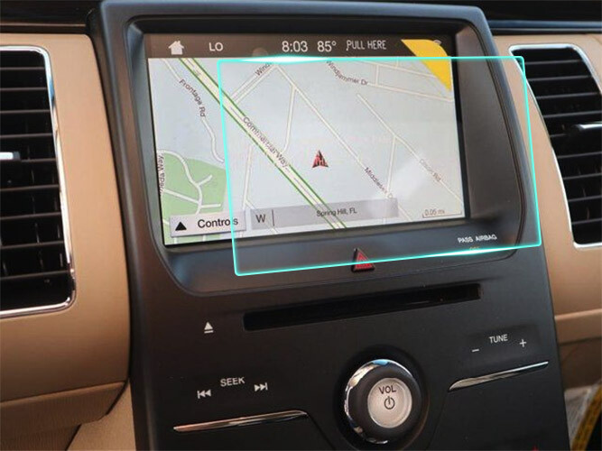 Crystal Clear Screen Protector for 2016 Ford Flex Vehicle Navigation