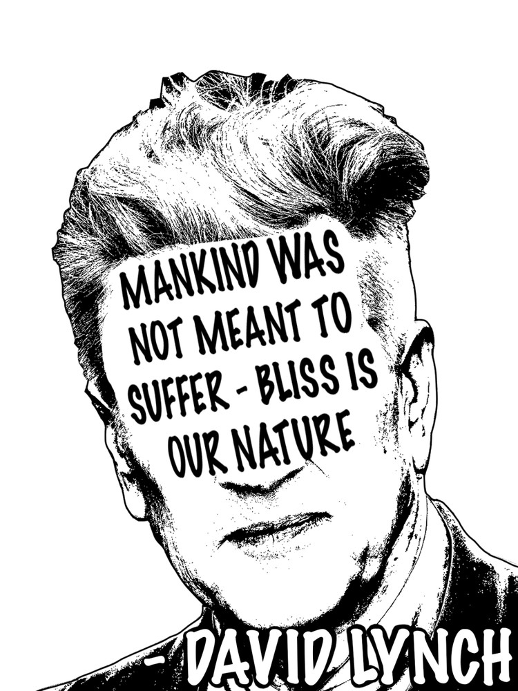 David Lynch Quoted Stickers