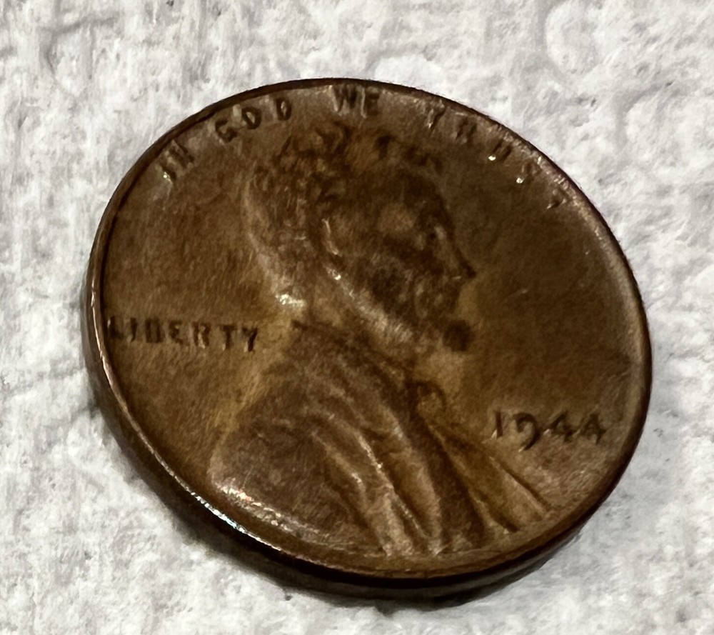 1944 Lincoln Wheat Penny ERRORS On Obverse & Reverse (#1)