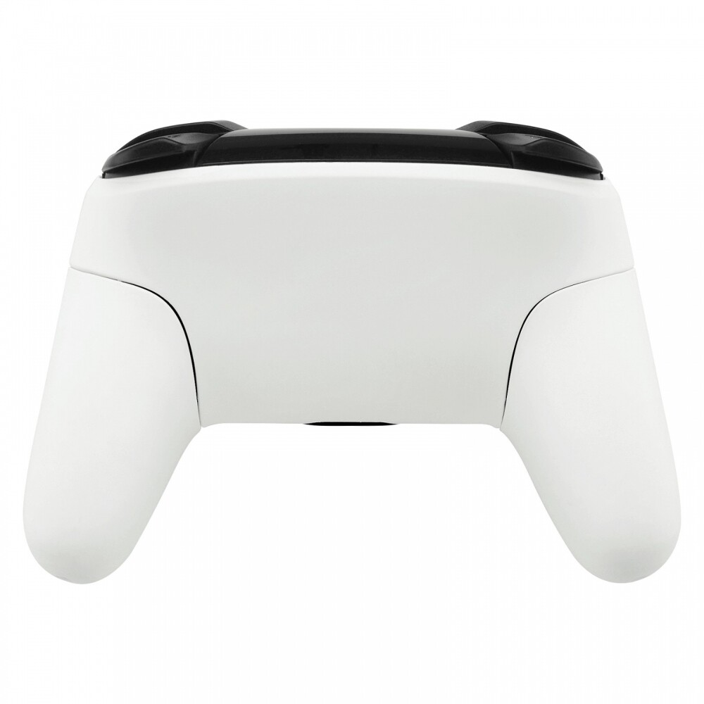 White Octagonal Gated Sticks Design Case for Nintendo Switch Pro Controller