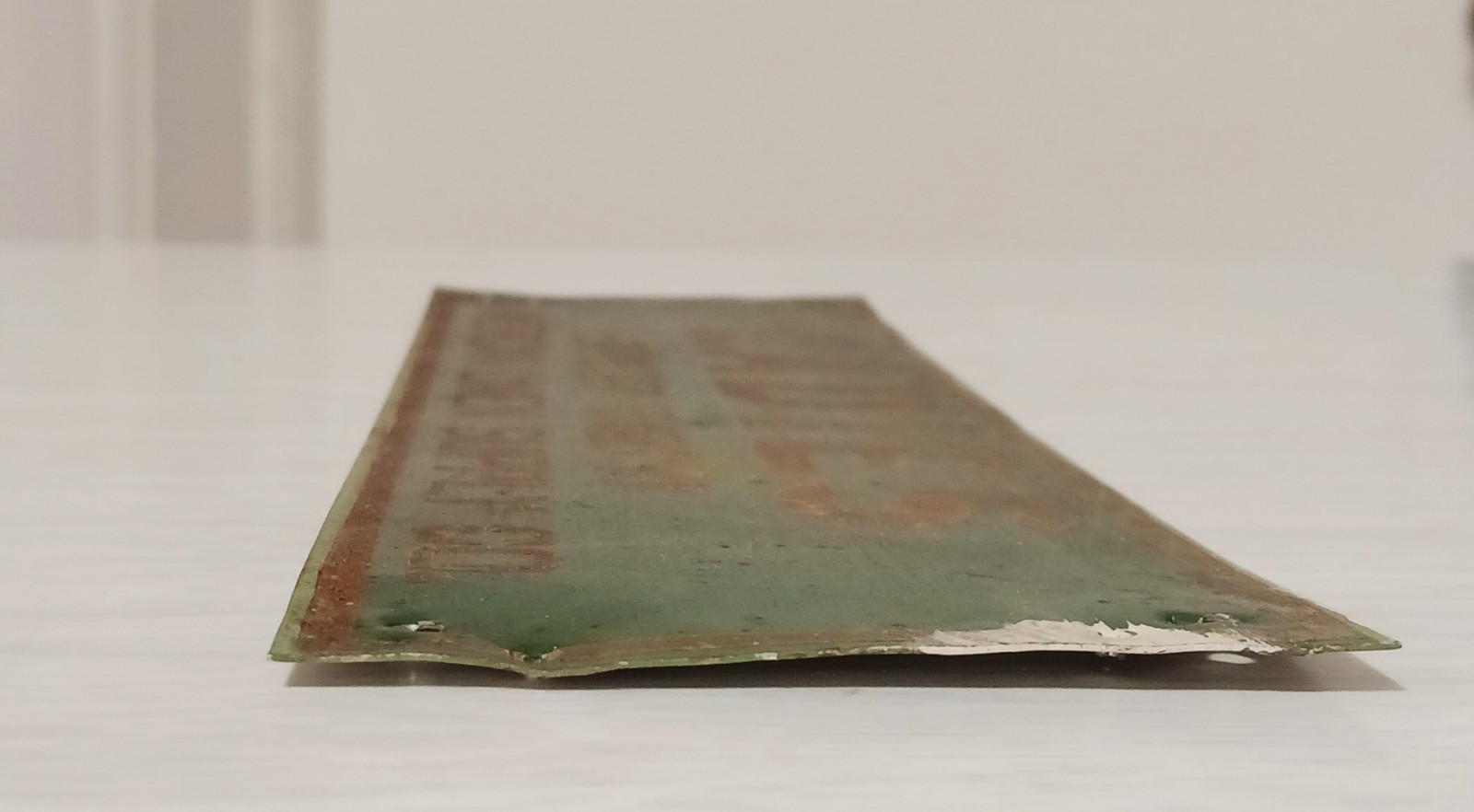 Vintage Ladies Room Sign Green Gold Sterilized Towels American Linen Supply Co.