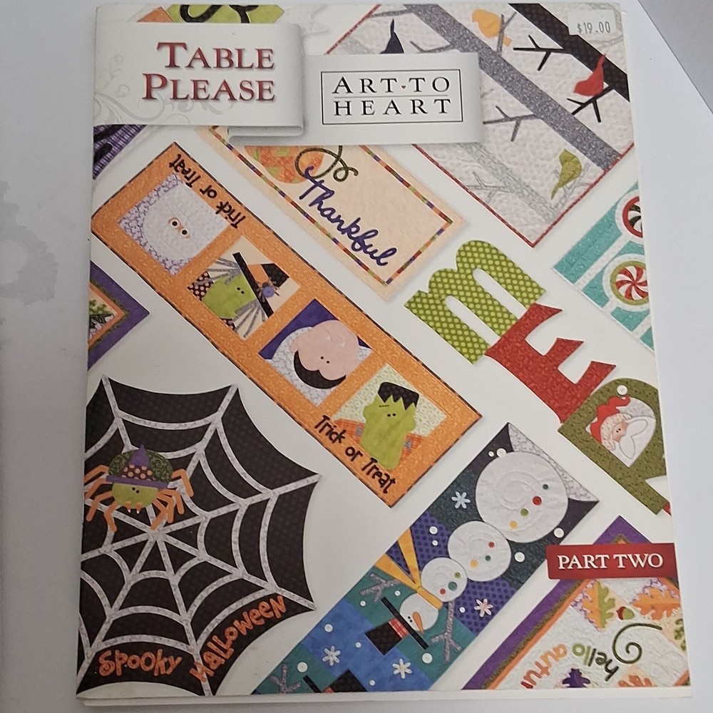 Art To Heart Part One And Two Pattern Book