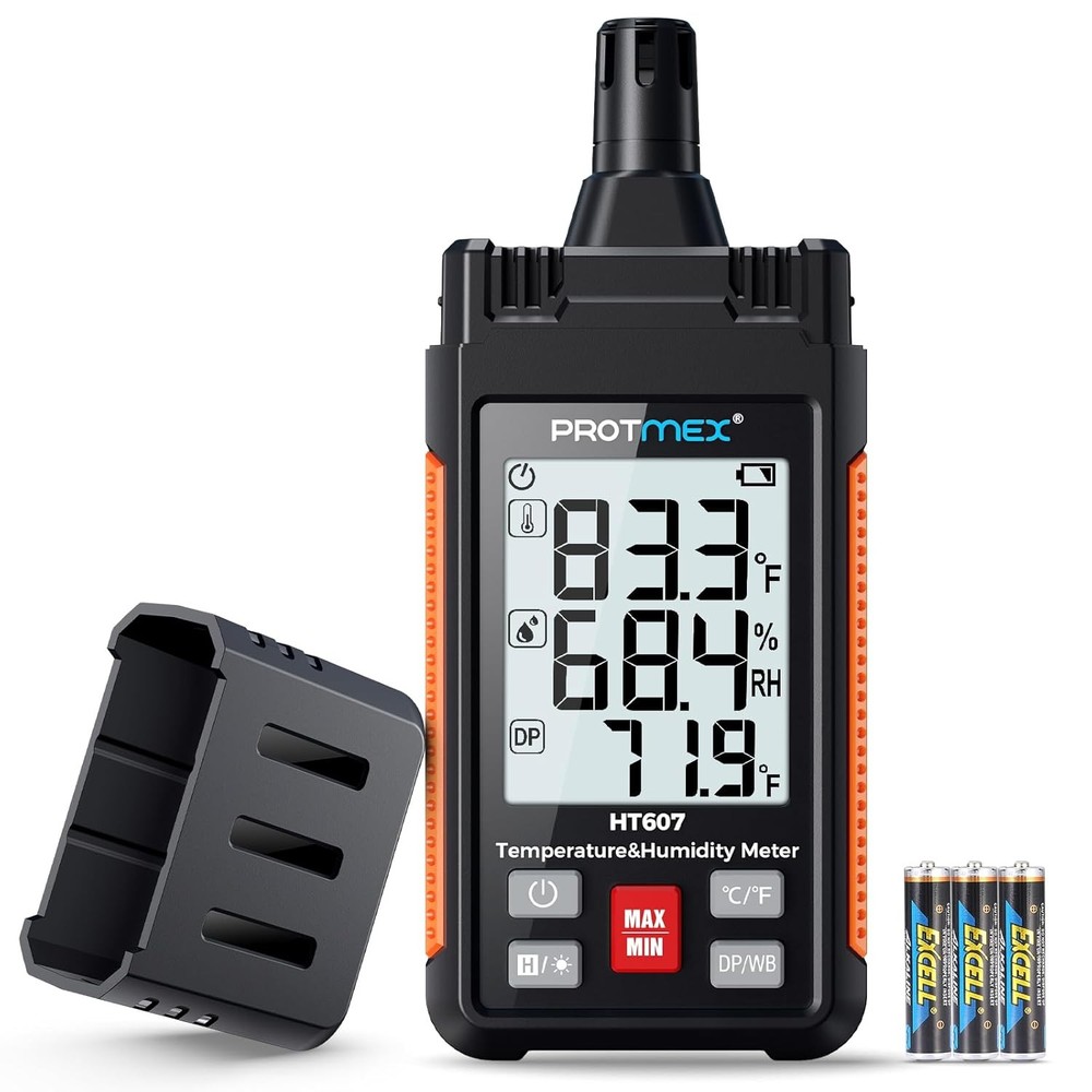 HT607 Temperature Humidity Meter High Precision Digital Hygrometer