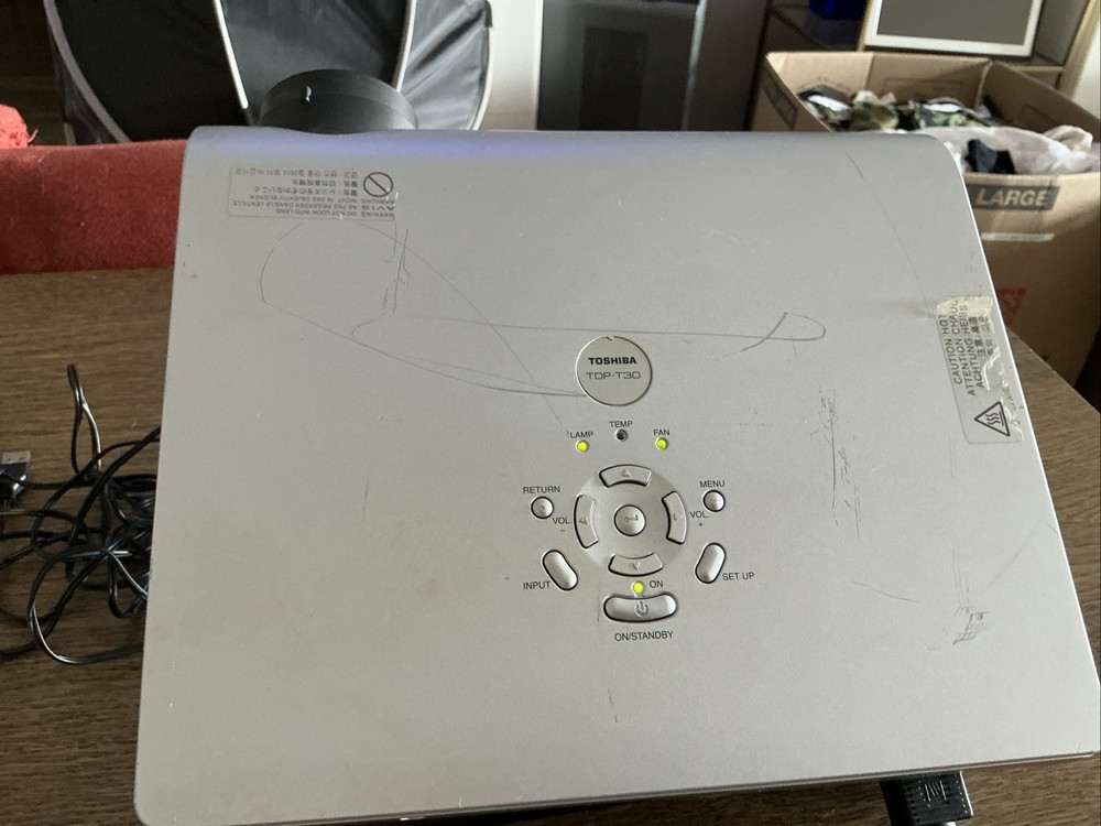 Toshiba TDP-T30 DLP Projector - Works