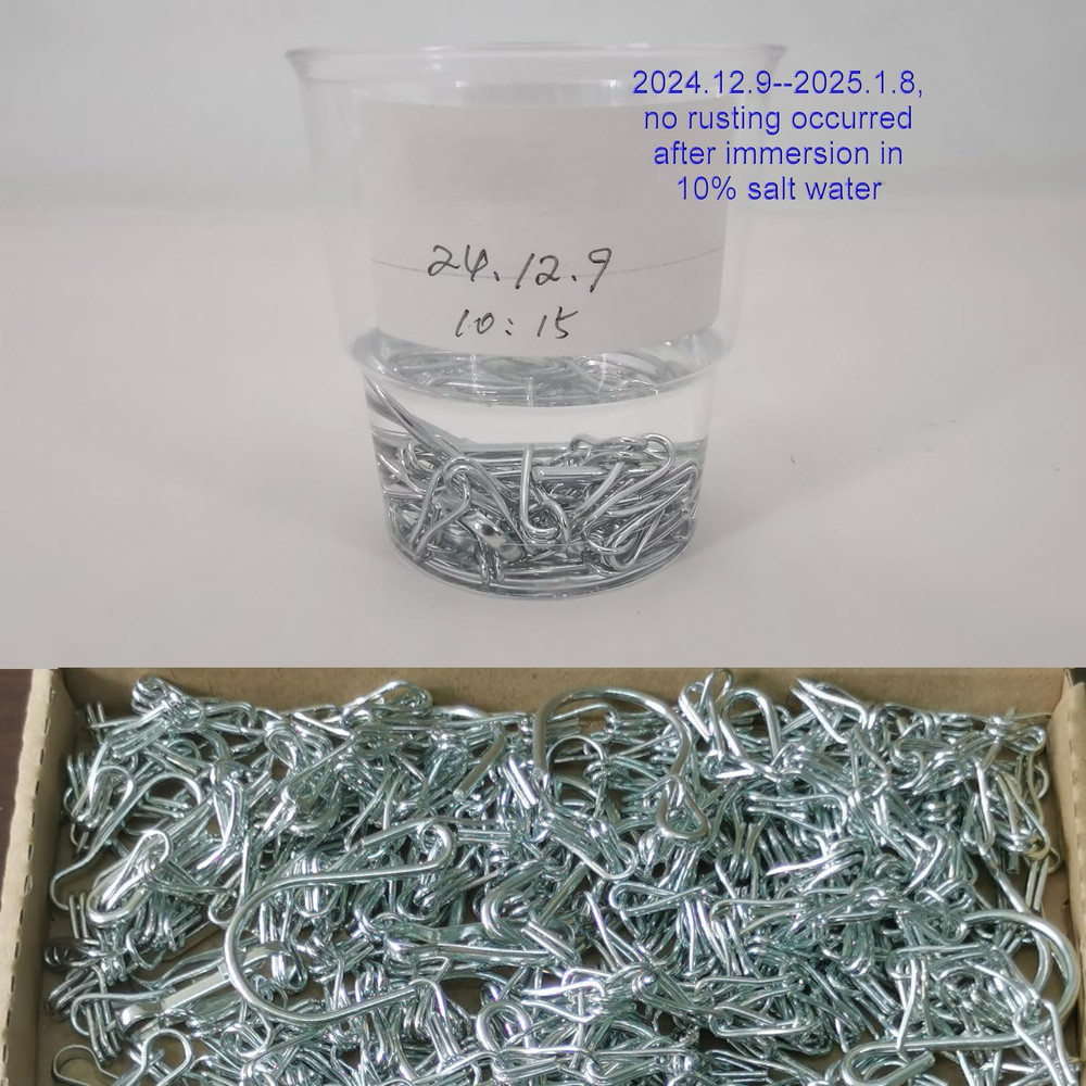 10 Pack SIL Storagehook Silver Hanging Chains with Hooks, Grow Lights Chain Adju