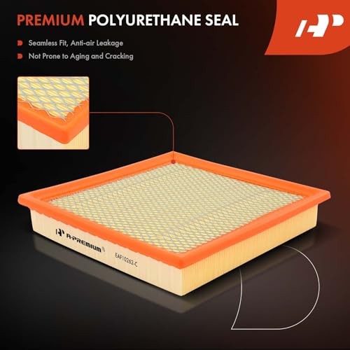 Engine Air Filter Compatible with Ford & Lincoln Models - Standard Air Filter