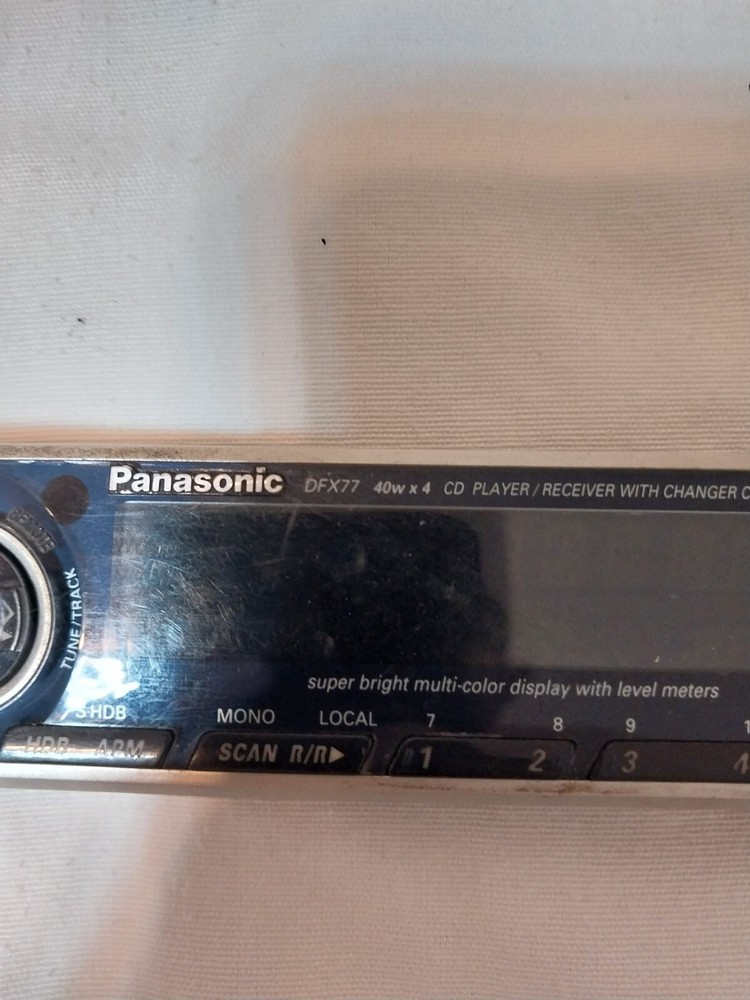 PANASONIC DFX 77 FACEPLATE ONLY