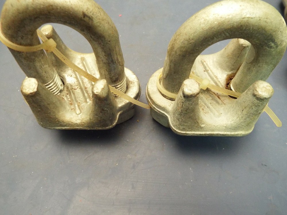 1" INCH FORGED GALVANIZED WIRE ROPE CLIP