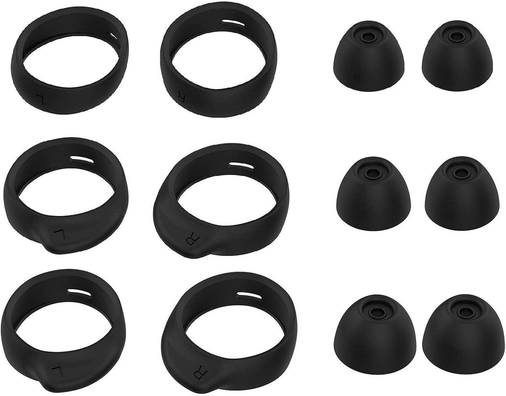 Replacement Wingtip and Ear Tip Set Compatible with Galaxy Buds/Galaxy Buds plus