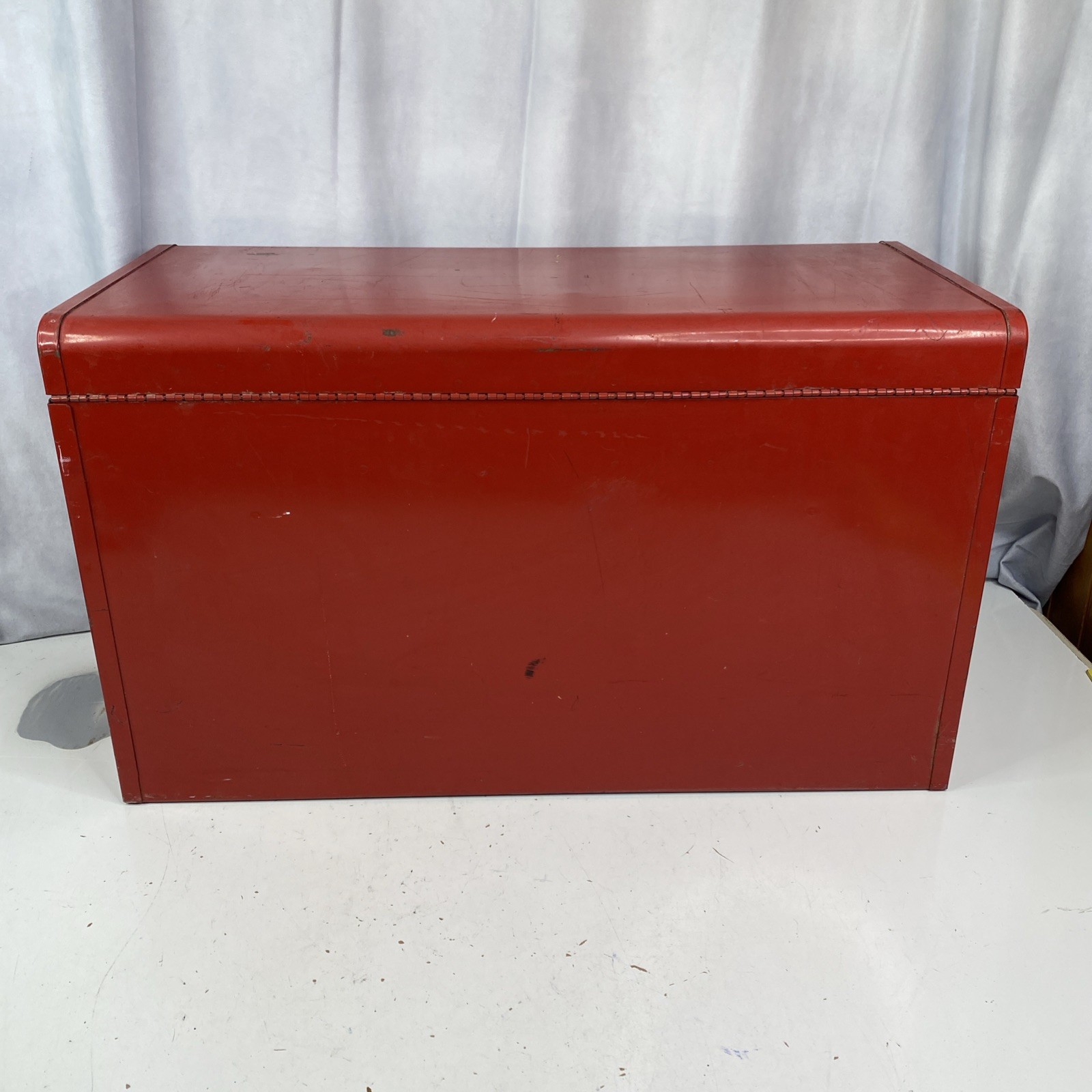 Vintage Sears Craftsman 4 Drawer Tool Box Toolbox Lockable No keys 26"x15.5"x12