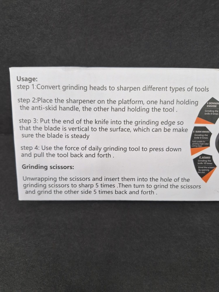 Riwome 6 Stage Knife Sharpener