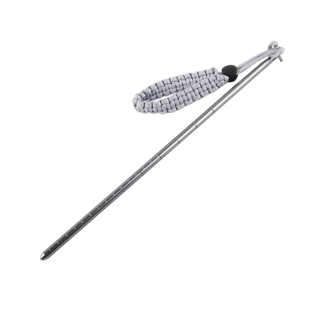 (Gray)KEEP DIVING Scuba Diving Noise Maker Stick Rod Pointer With Parachute NY