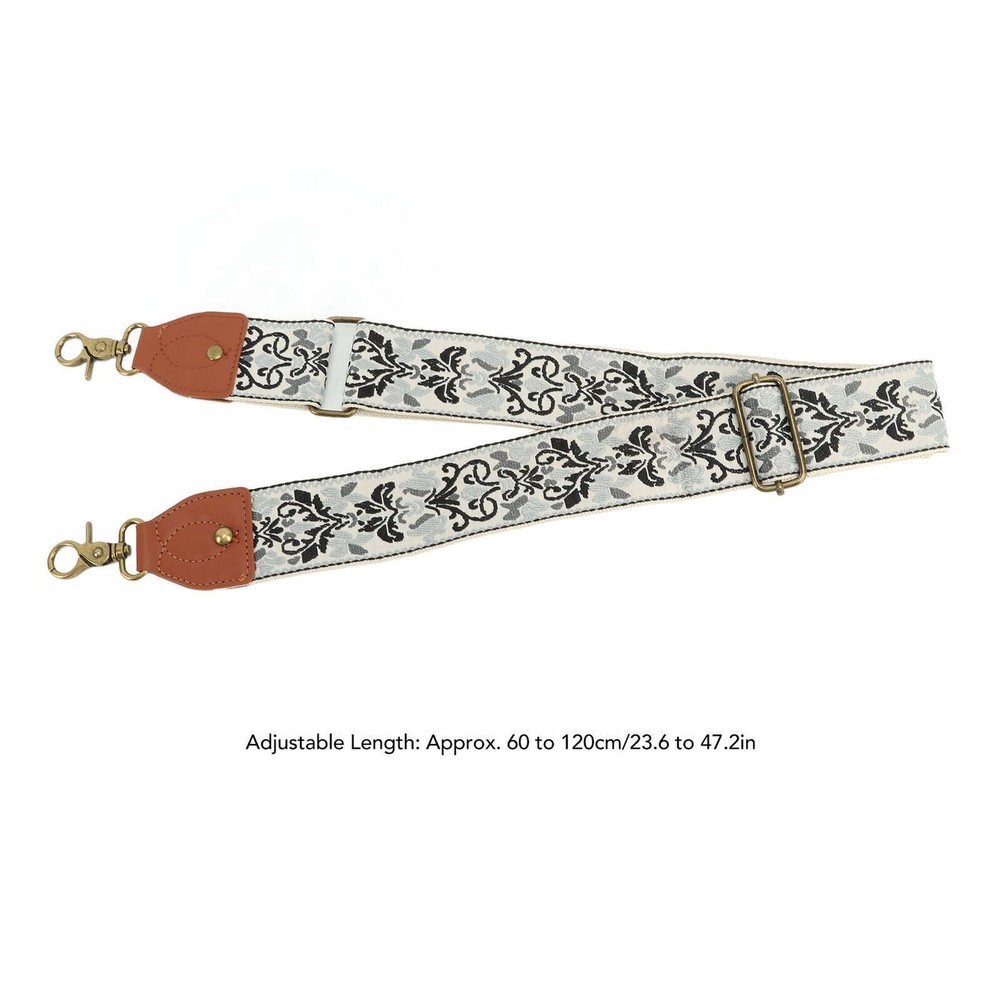 Embroidered Camera Strap Thickened Bohemian Style Floral Pattern Camera Neck