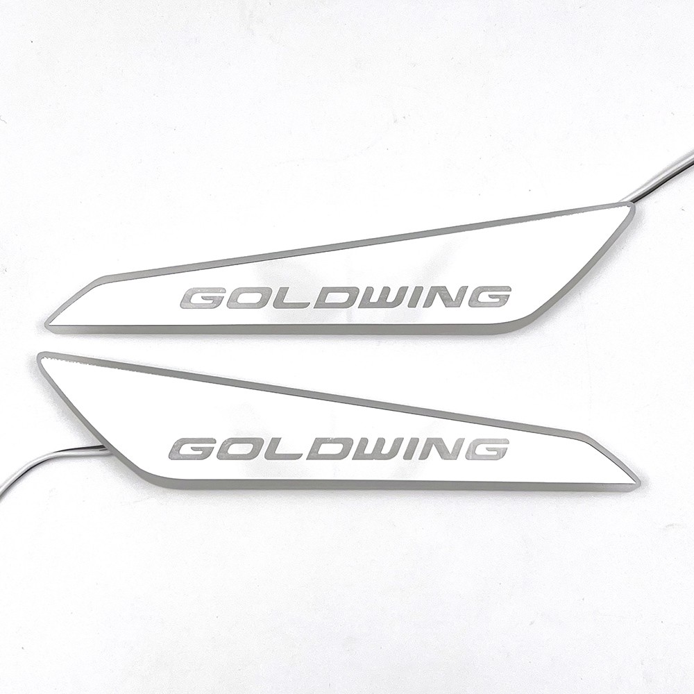 Front Brake Fork Mounted LED Lights For Honda Goldwing GL1800 F6B 2018-2024