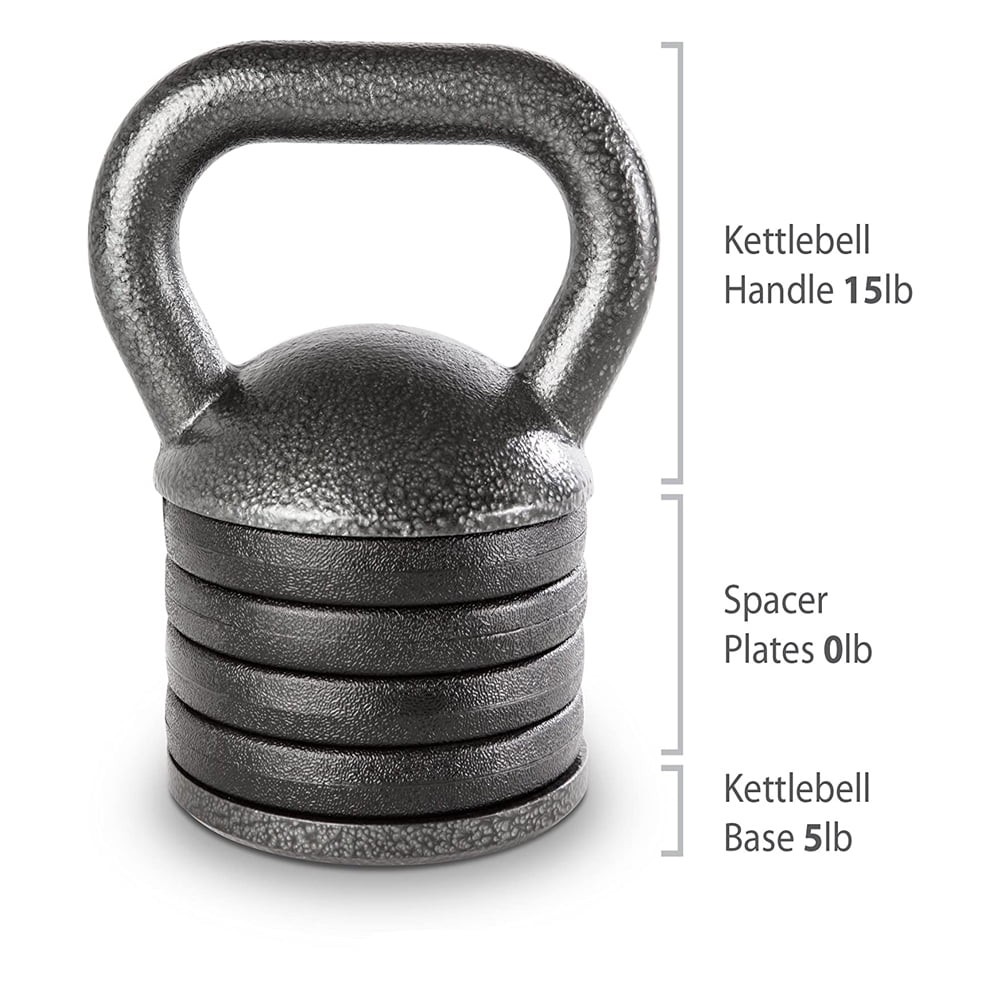 Adjustable Cast Iron Kettlebell