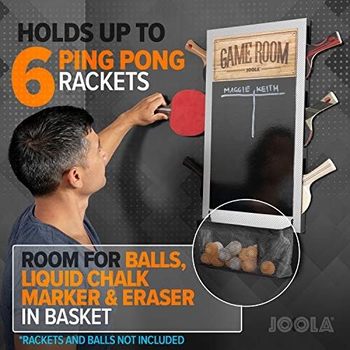 Ping Pong Paddle Holder Organizer
