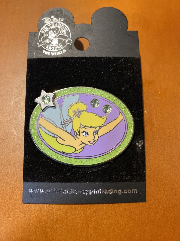 Disney DLR Tinker Bell Rhinestone Star Pin