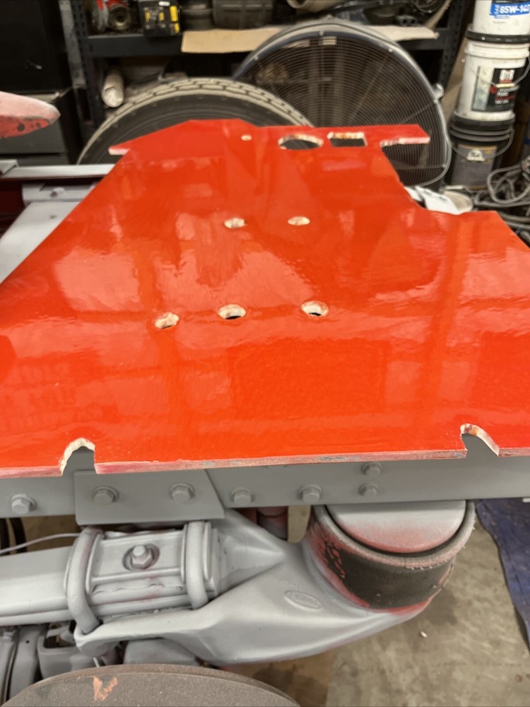 Peterbilt 379 LH Driver Floor Cherry Red New