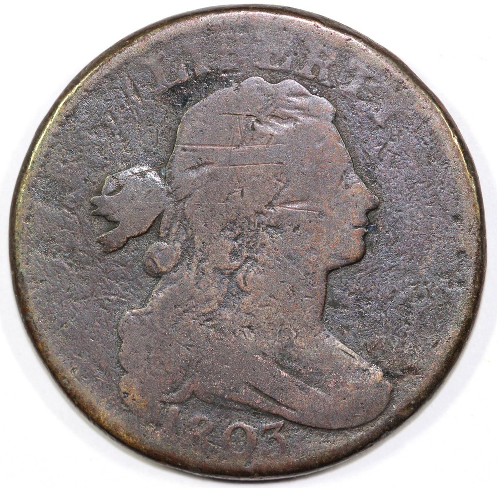 1803 1c Draped Bust Large Cent