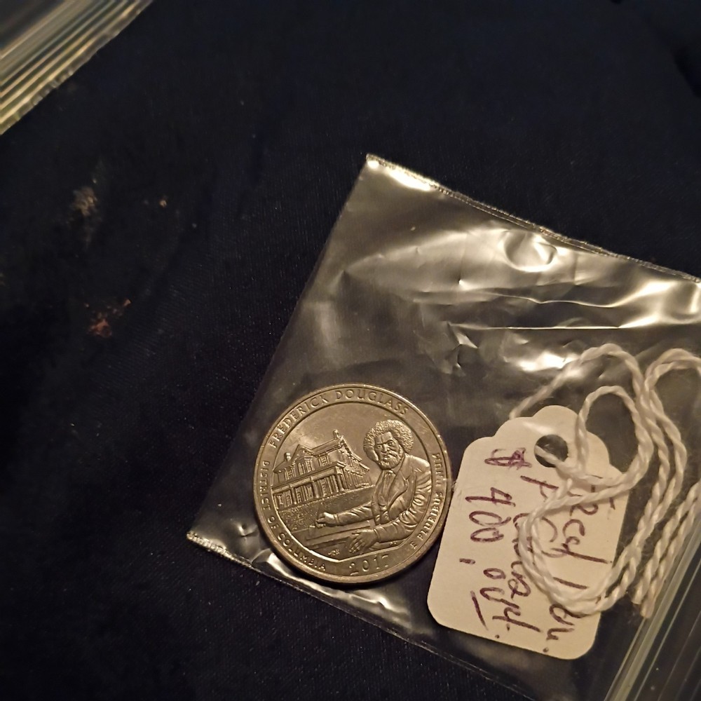 RARE 2017-P Frederick Douglass Quarter Offset Error