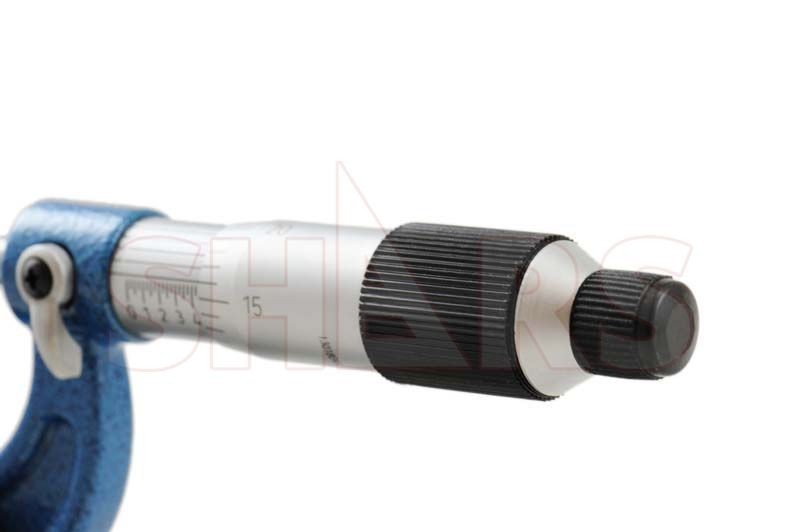 Shars 0-300mm Mechanical Solid Metal Frame Micrometer Set New R}