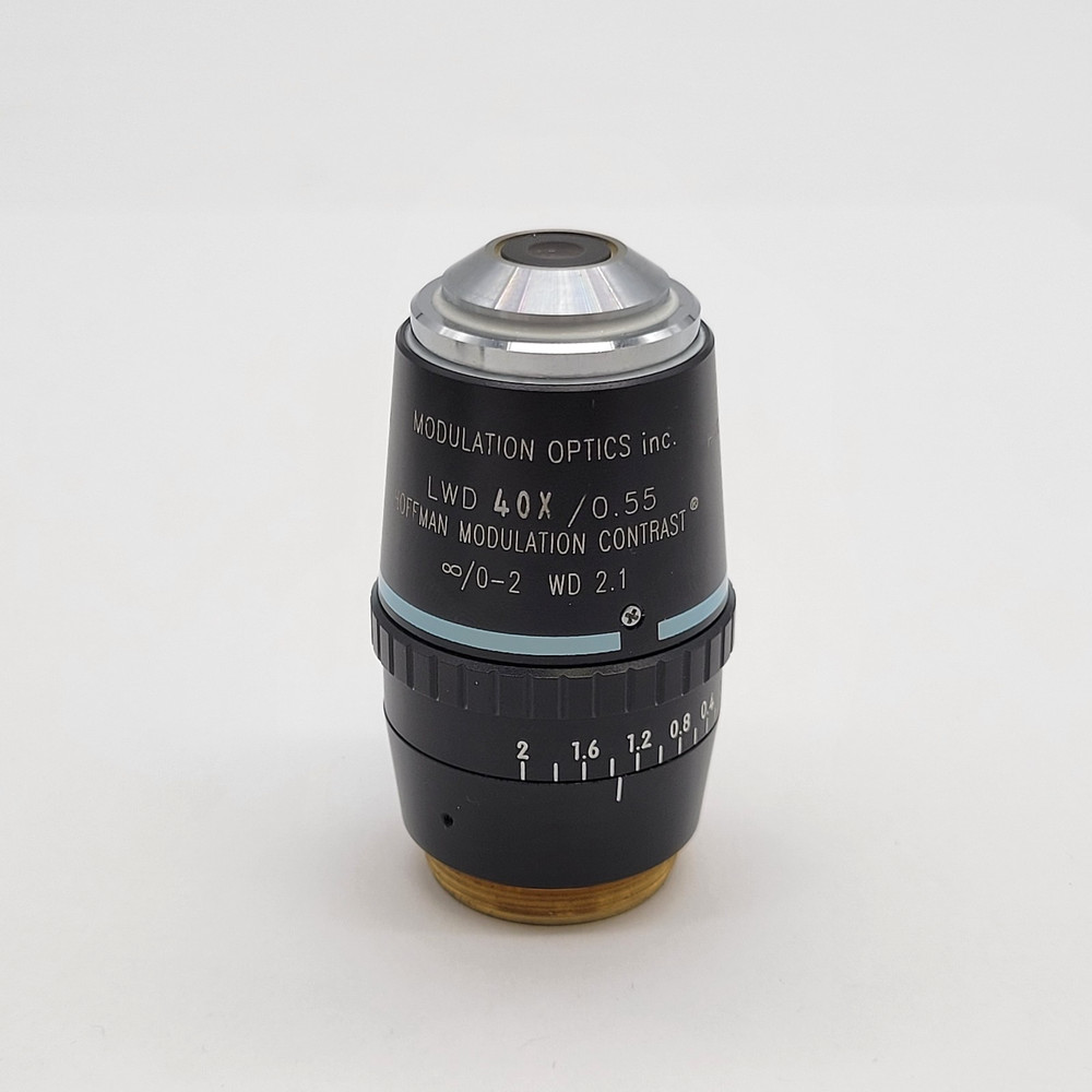 Nikon Microscope HMC Hoffman Modulation Contrast Objective LWD 40x