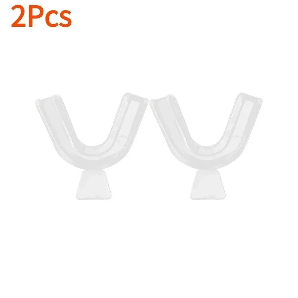 2/4/8 PCS Teeth Guard Dental Mouth Grinding Bruxism Night Tray Aid Gum Shield**