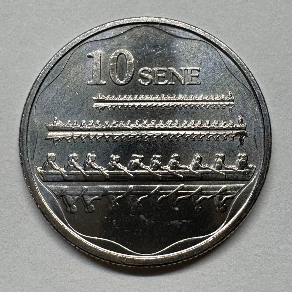2011 Samoa 10 Sene - Coin #D-020