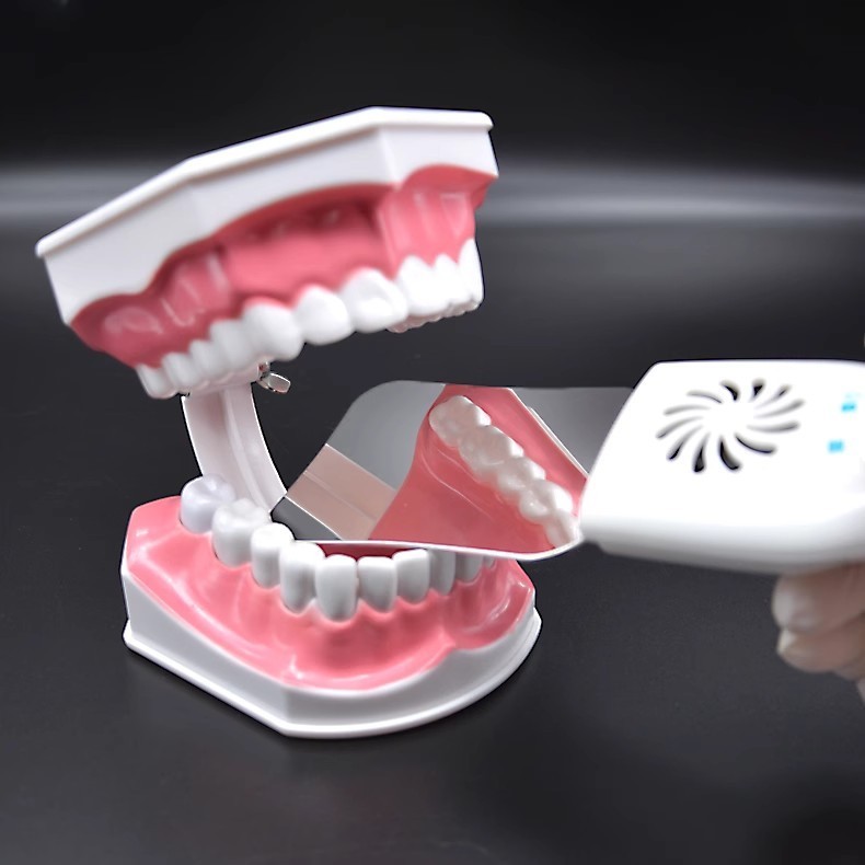 Dental Anti-Fog Mirrors Set Fog Free Intraoral Photography Mirror with LED Light