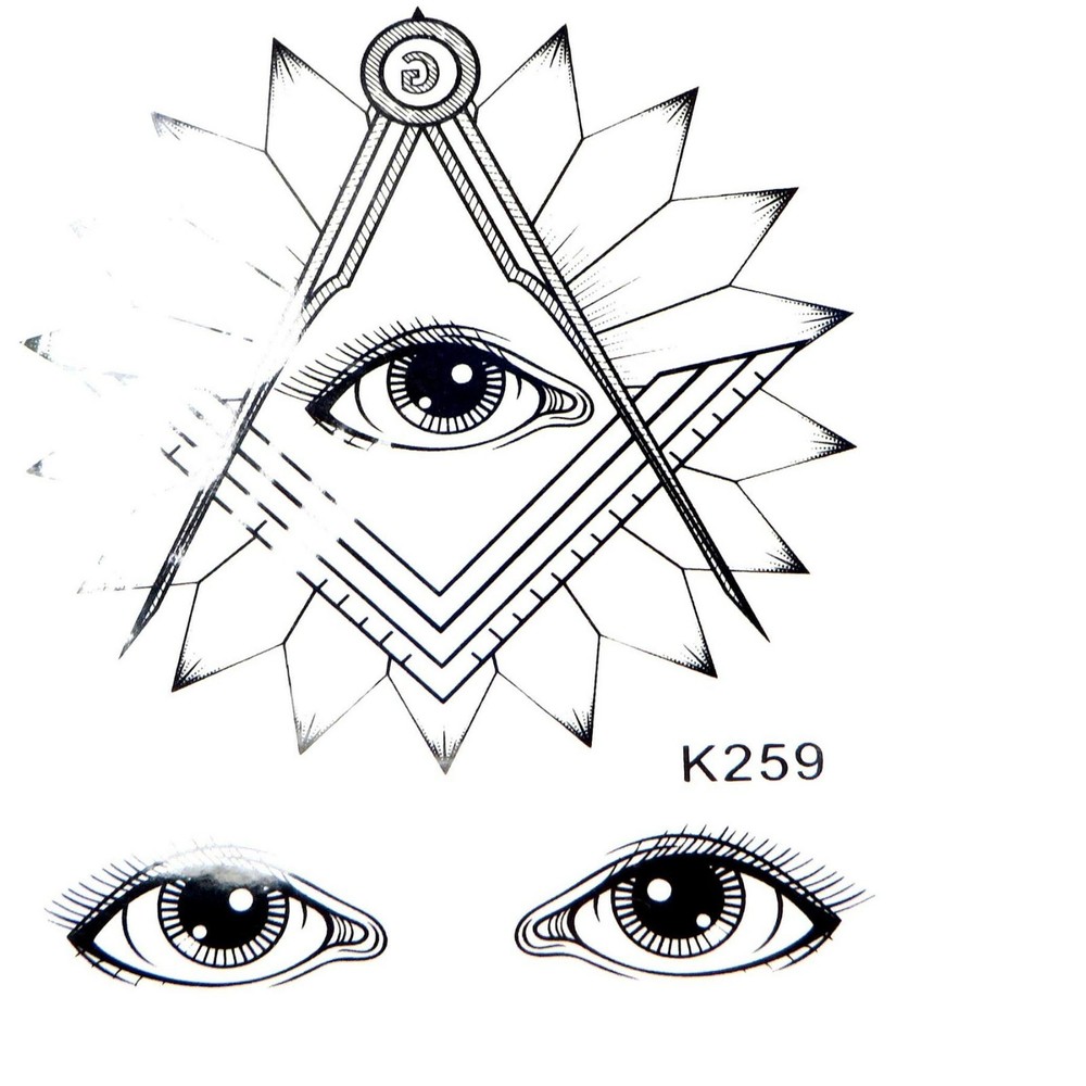 the 3rd  temporary Tattoo Art