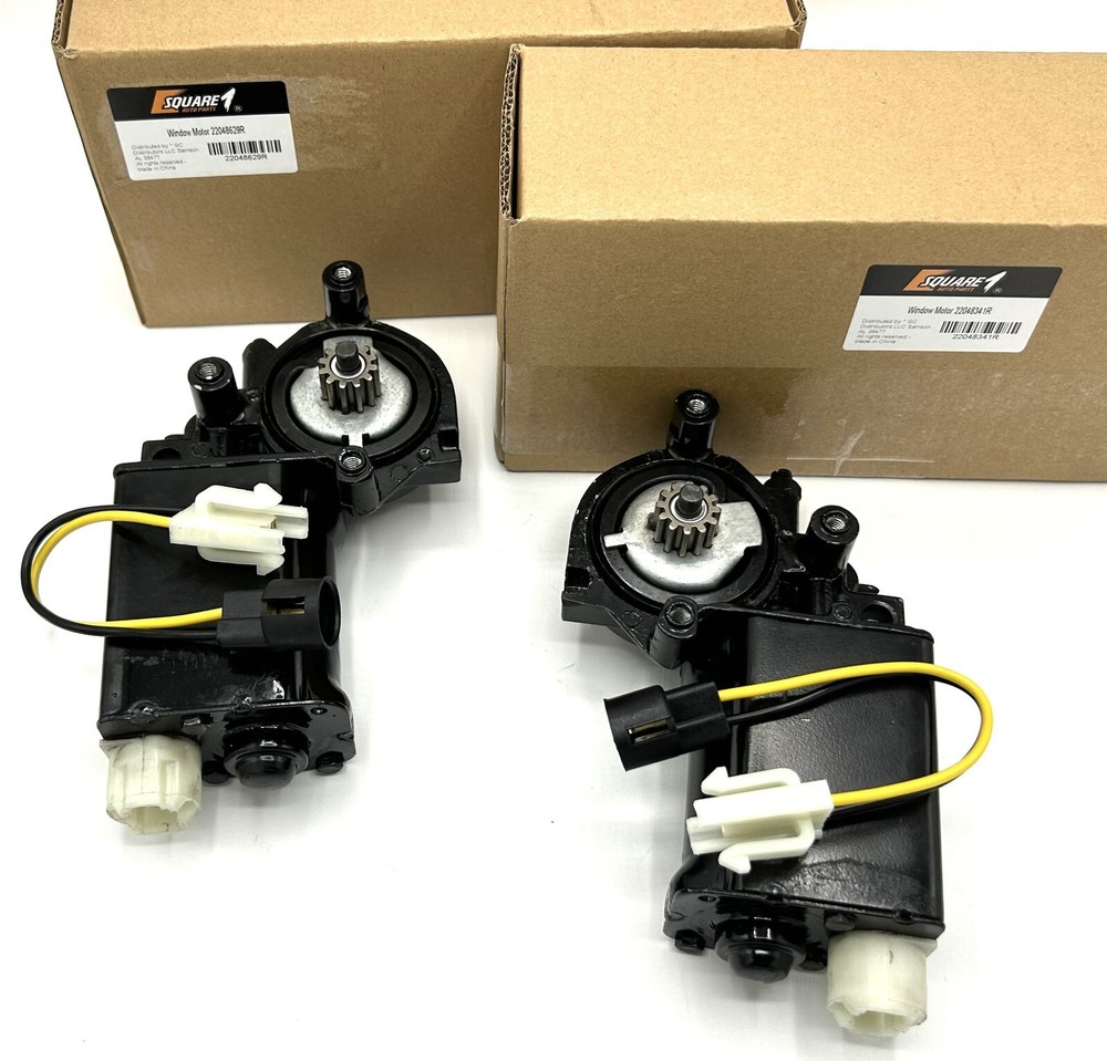 Square 1 Front Right & Left  Power Window Motor FOR 76 - 82 C3 Corvette