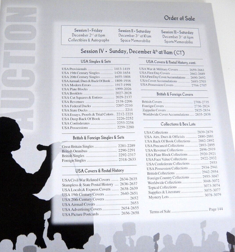 Regency Superior Stamp Auction Catalog 2005 Richard Dickerson Collection Covers