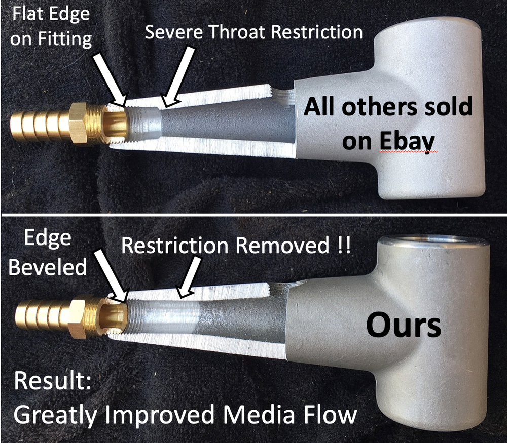 Absolute Best HIGH FLO CUSTOM Modified Suction Abrasive Metering Valve PLS READ