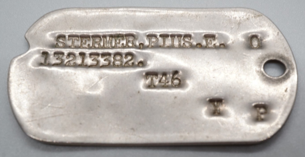 WWII Era 1946 Army Dog Tag T46 - PROTESTANT RELIGION