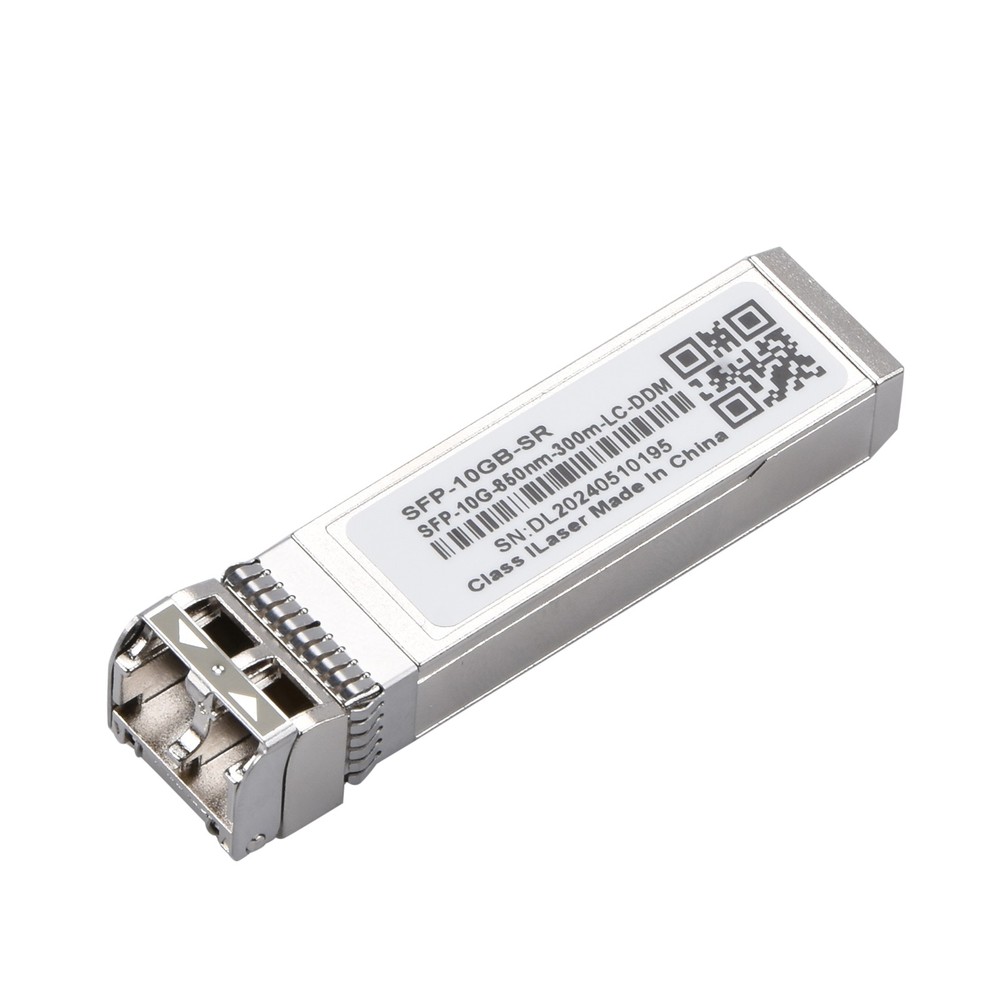 300M LC Connector SFP+ 10GBase-SR Module Multi-Mode Compatible with For Netgear.