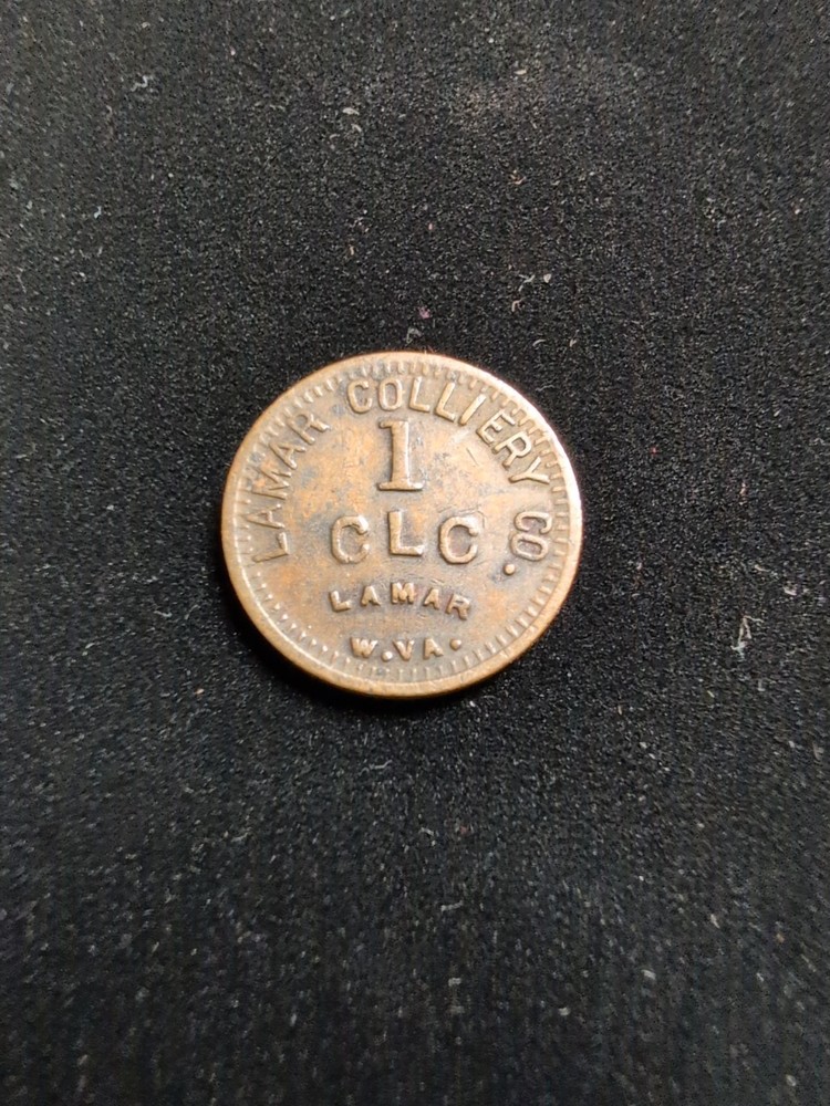 Lamar Colliery Company 1 Cent Scrip