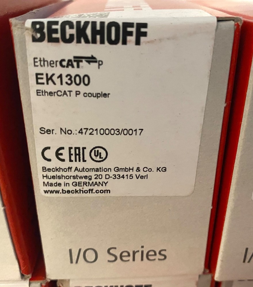 BECKHOFF EK1300 EtherCAT P coupler