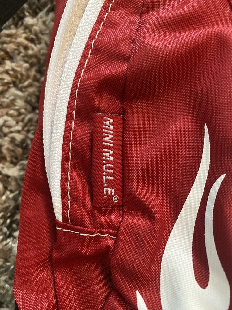 CAMELBAK Mini MULE M.U.L.E. Hydration Kids Back Pack W/ Bladder Red Flames