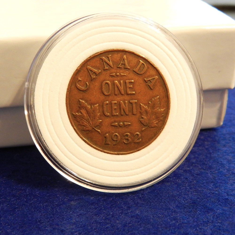 1932 Canada One Cent - Nice Small Cent - See PICS
