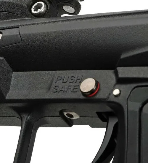 NEW Exalt Push Button Safety For Planet Eclipse EMEK, EMF100, & EMG100 - Black