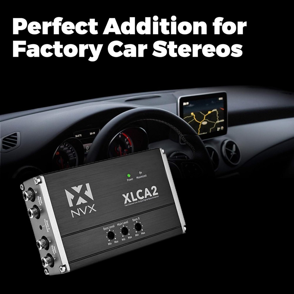 Powerful 2-Channel Line Out Converter with Selectable Auto-On & Remote Control