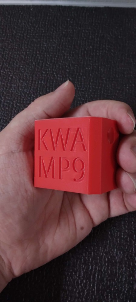 Airsoft KWA MP9 Speedloader Adapter (Red)
