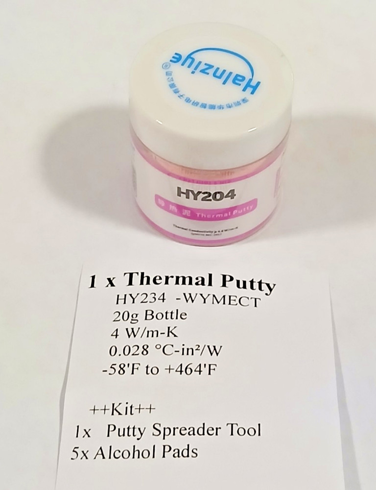Thermal Putty 33g,20g=Putty PS5 VGA GPU Rapid Cooling Thermal Pad Replace +KIT