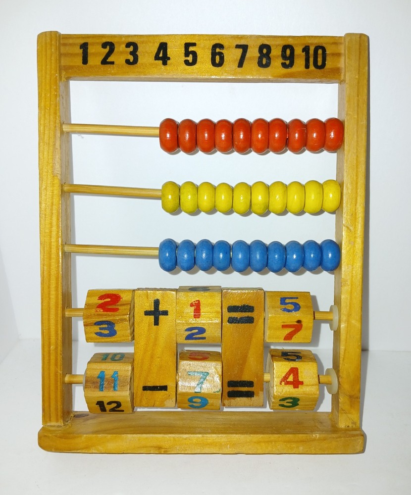 Wooden Abacus Learning Toy