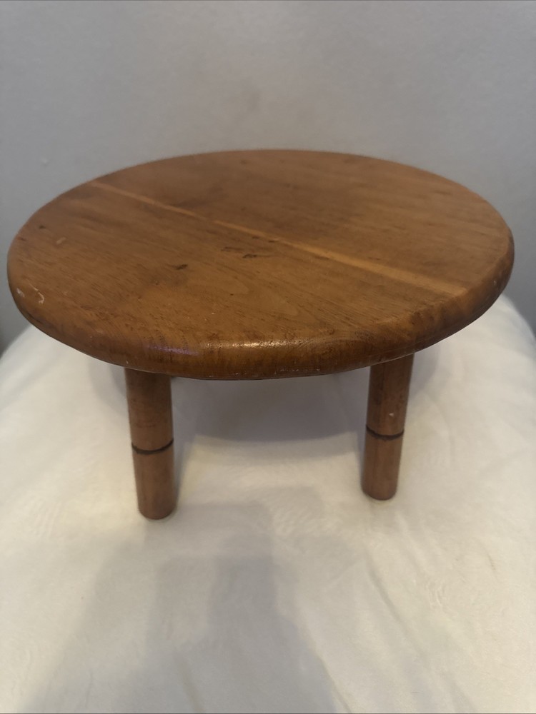 Vintage Milk Stool Solid Wood