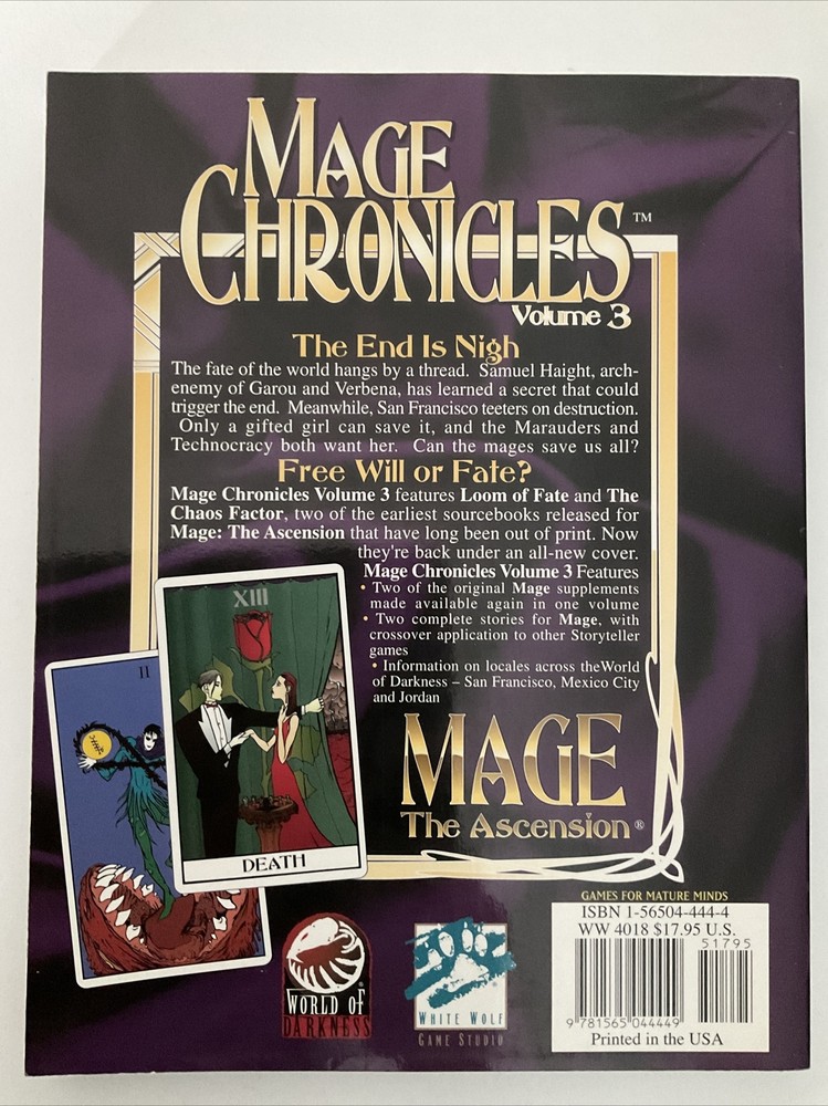 Mage: The Ascension - Mage Chronicles Vol 3