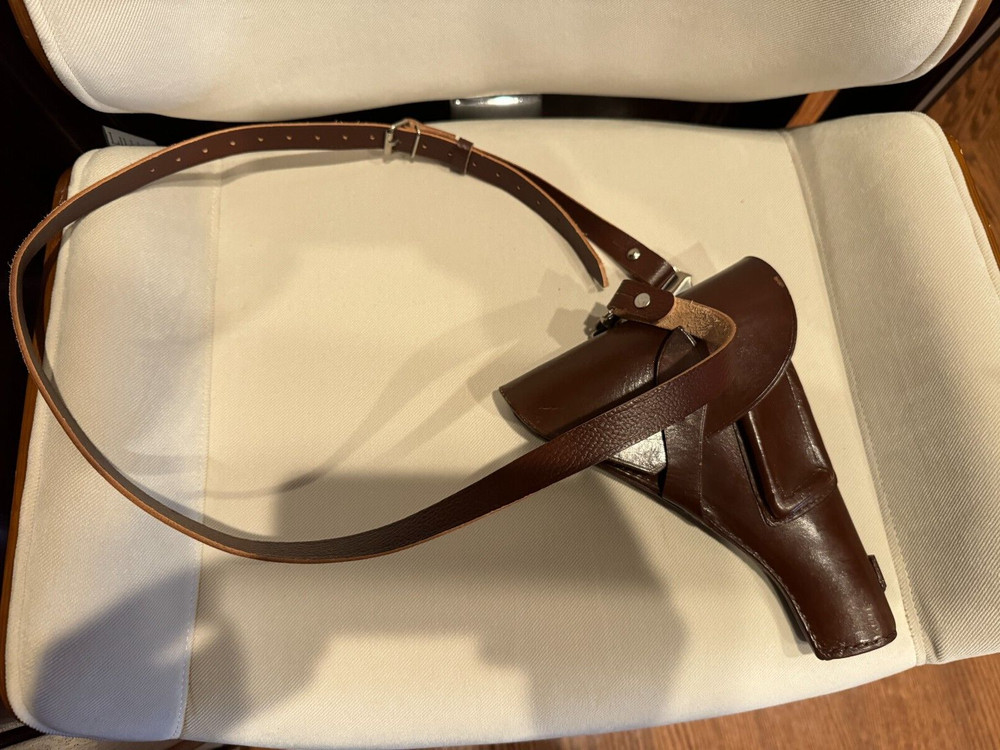 German Premium Quality Leather Tokarev TT-33 54 Holster Straps (Strap Only)