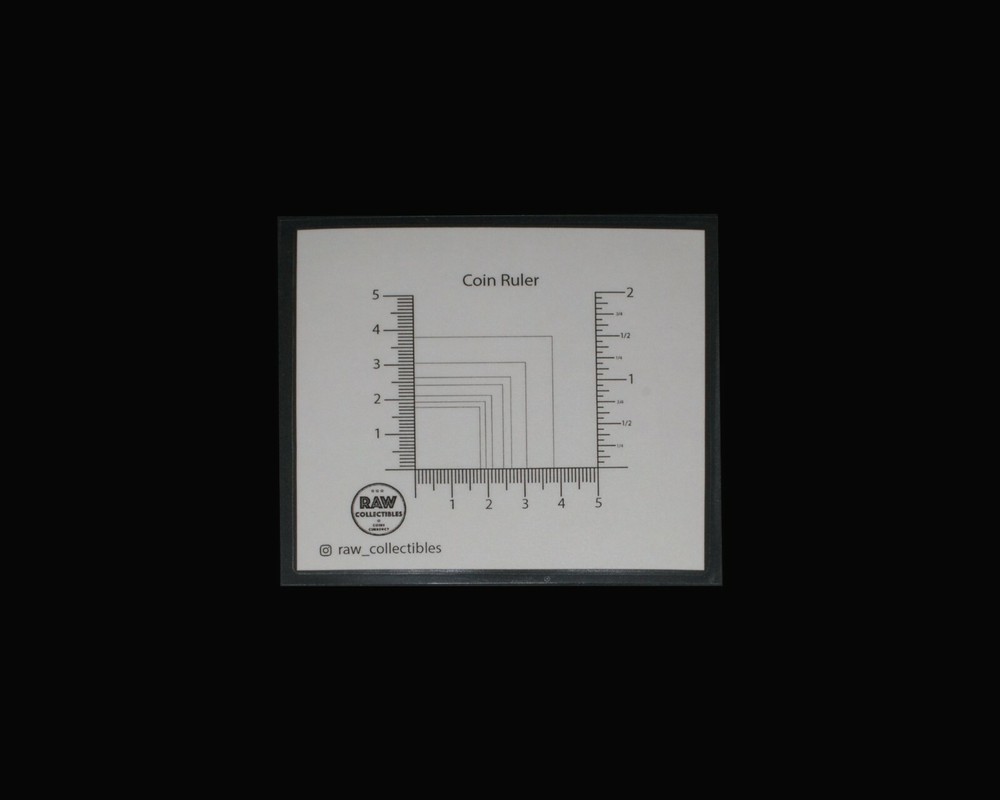 Die Rotation Error Guide and Coin Ruler - Error coins measurement tool