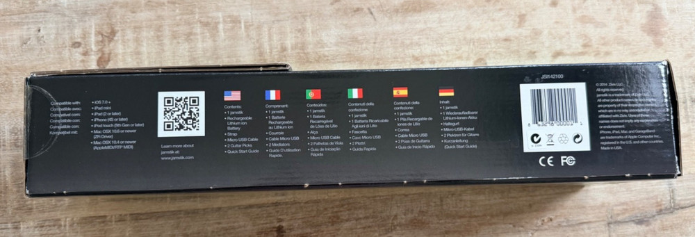 jamstik Wireless MIDI Guitar Controller for iPad iPhone Mac JSI142100