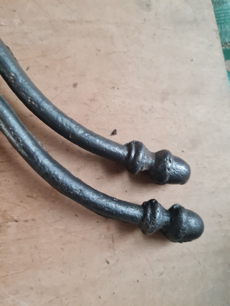 Two Vintage Cast Iron Coat /Bag/ Hat/ Hooks